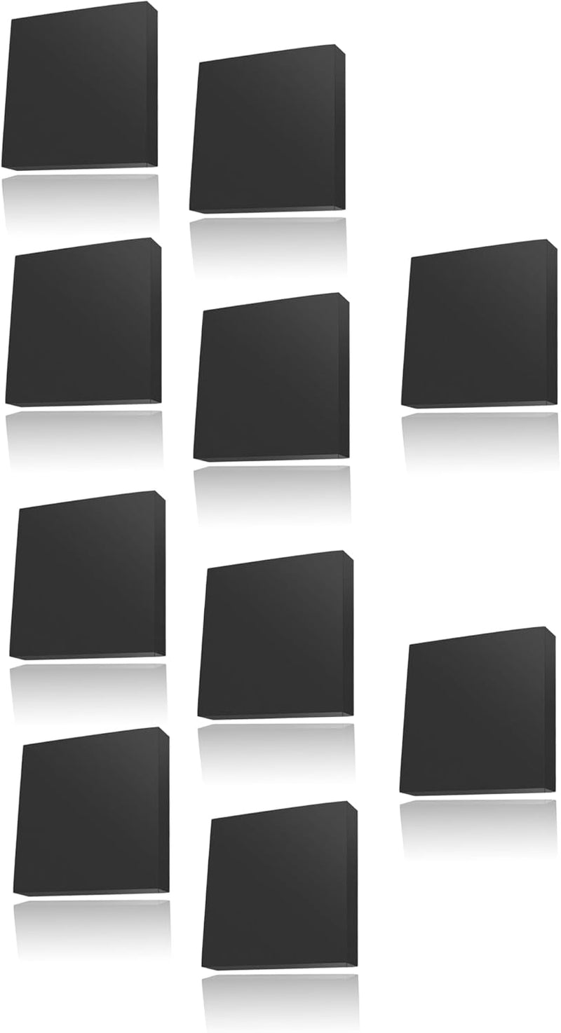 Sweet seven® Anti-Vibration Washer Mats - 10 Pcs Shock Absorbing Pads for Washing Machines, Dryers, Treadmills, Compressors & Furniture - Non-Skid Protection Reduces Noise & Movement