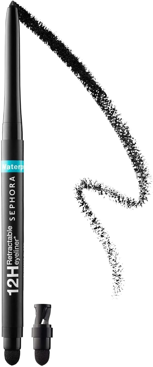 COLLECTION Waterproof 12HR Retractable Eyeliner Pencil 01-Matte Black - 01-Matte Black