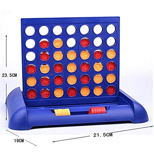 COOLBABY Connect 4 Game Children'S Educational Board Toys Baby Kids Math Toy Gift, One Size