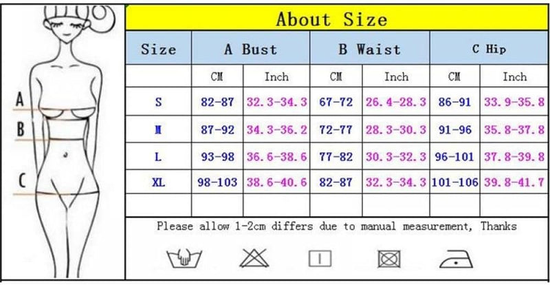 JFYZLT Women Swimsuit Female Micro Bikini Sexy Swimwear Women Bandeau Bikini Set Swimming Suit Bathing Suits Beach Wear, M