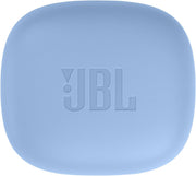 JBL Wave Flex True Wireless Earbuds, Deep Base Sound, Comfortable Fit, 32H Battery, Smart Ambient + Talkthru, Hands-Free Call, VoiceAware, Water and Dust Resistant - Blue, JBLWFLEXBLU