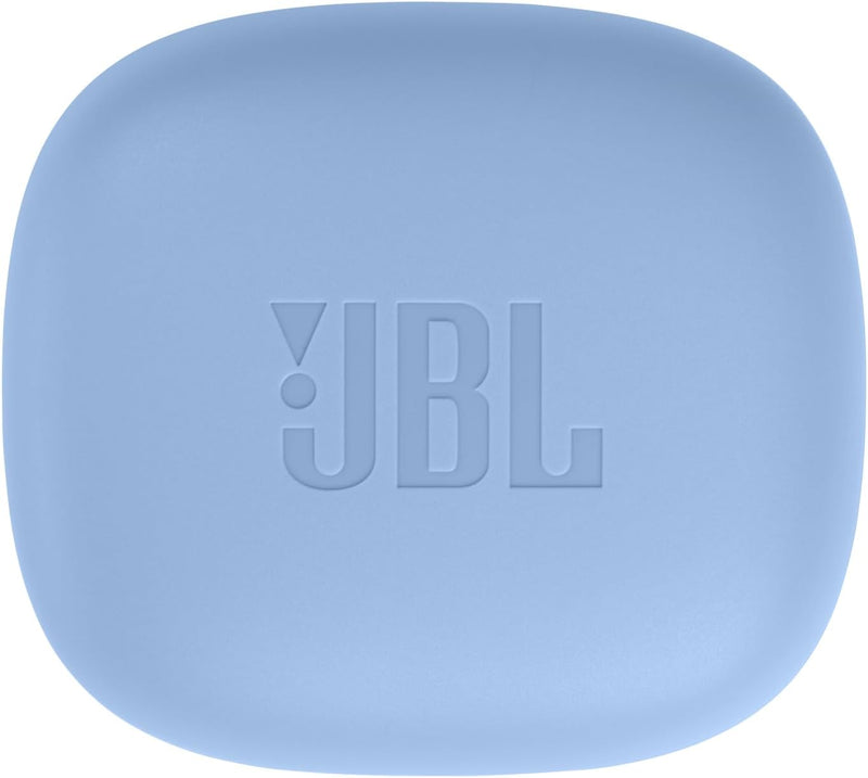JBL Wave Flex True Wireless Earbuds, Deep Base Sound, Comfortable Fit, 32H Battery, Smart Ambient + Talkthru, Hands-Free Call, VoiceAware, Water and Dust Resistant - Blue, JBLWFLEXBLU