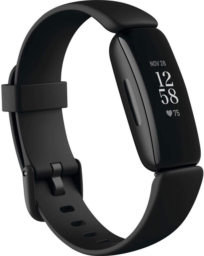 Fitbit Inspire 2, Health & Fitness Tracker With A Free 1-Year Fitbit Premium Trial, 24/7 Heart Rate & Up To 10 Days Battery, Black