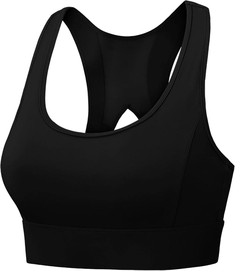Dress Cici Longline Racerback Sports Bra, High Impact Bra for Running, Gym, Yoga
