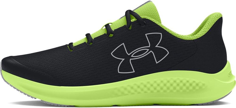 Ua Bgs Charged Pursuit 3 Bl boys Shoes - Black / Morph Green / Mod Gray