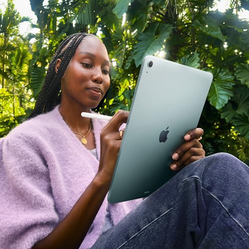 Apple iPad Air 11-inch with M3 chip Built for Apple Intelligence, Liquid Retina Display, 128GB, 12MP Front/Back Camera, Wi-Fi 6E, Touch ID, All-Day Battery Life �?? Space Gray
