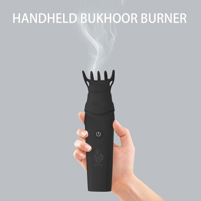 Bakhoor BoSidin USB Rechargeable Comb Incense Burner - Aromatherapy and Style in One Device! Enjoy Portable Relaxation with Hassle-Free Charging for Home Office & Car - X007 (X007-Pink)