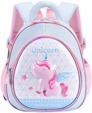 Kids Backpack,Cute 3D Hard Shell Kids Backpack Lightweight Water Resistant Preschool Fashion Kindergarten LABUBU Backpack Small Children School Bag with Adjustable Shoulder Straps - Unicorn