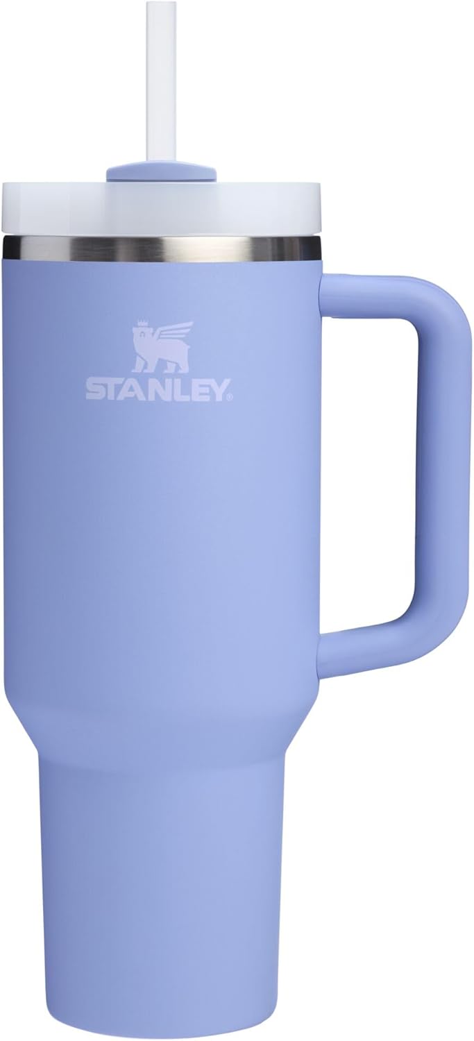 Stanley Quencher H2.0 Tumbler with Handle & Straw 30 oz | Twist On 3-Way Lid | Cupholder Compatible for Travel | Insulated Stainless Steel Cup | BPA-Free | Cherry Blossom
