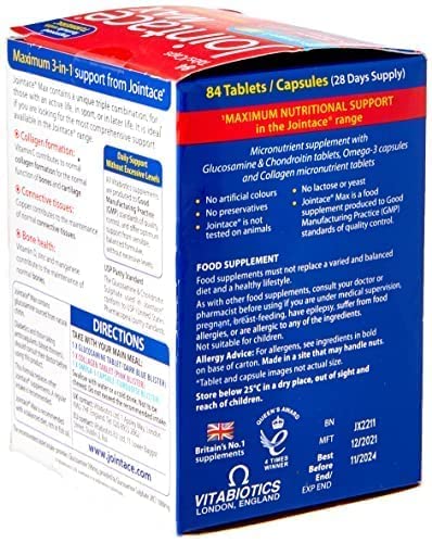 Vitabiotics Jointace Max 56 Tablets + 28 Capsules