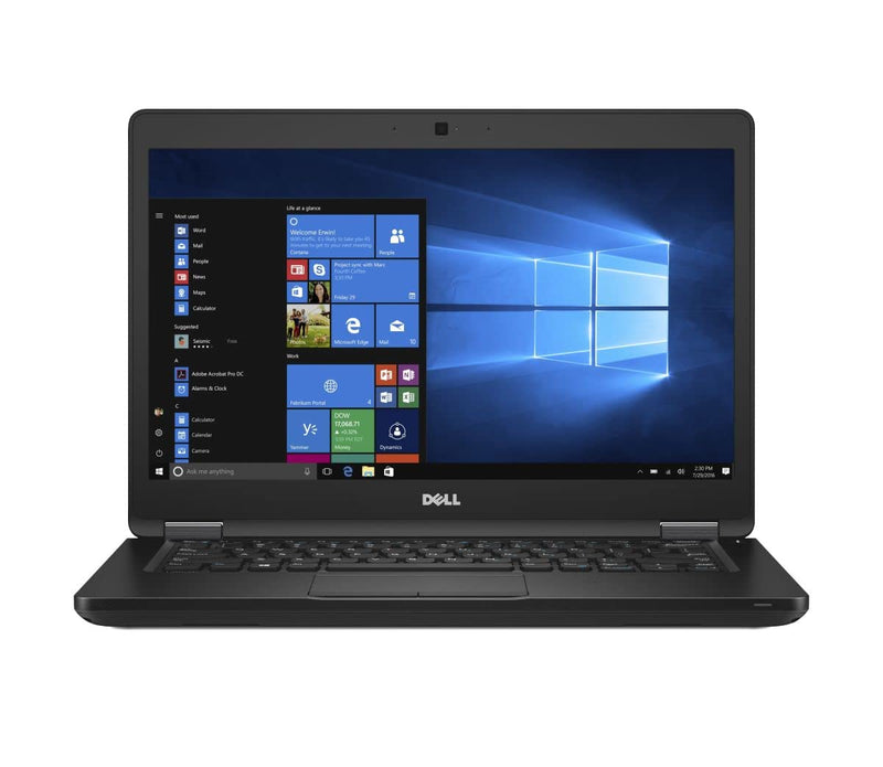 Dell Latitude 5480 Notebook Business Laptop, Intel Core i5-7th Generation CPU, 8GB DDR4 RAM, 256GB SSD Hard, 14.1 inch Display, Windows 10 Pro (Renewed)
