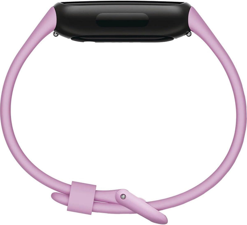 Fitbit Inspire 3 Health &-Fitness-Tracker with Stress Management, Workout Intensity, Sleep Tracking, 24/7 Heart Rate and more, Lilac Bliss/Black, One Size (S & L Bands Included)