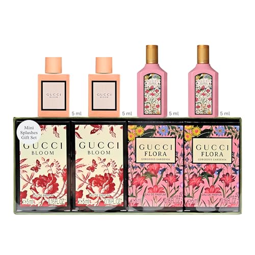 Gucci Perfume for Women Variety Fragrance Travel Splash Gift Set