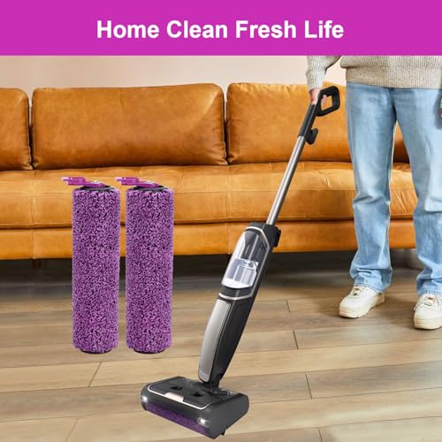 SD201 Brush Roller for Shark Steam Pickup 3-in-1 Steam Mop SD200/SD201/SD201C/SD201Q/SD205 Vacuum Cleaner, 3 Brush Roll, 1 Cleaning Tool Replacement Parts Accessories Kit