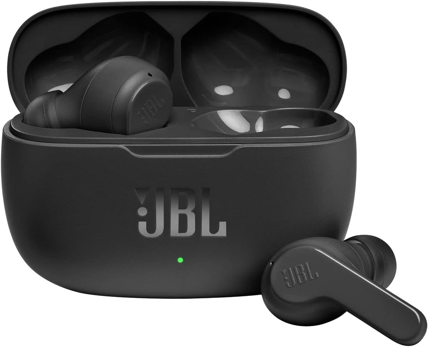 JBL (Refurbished) Wave200 Small True Wireless Earbud Headphones - Black