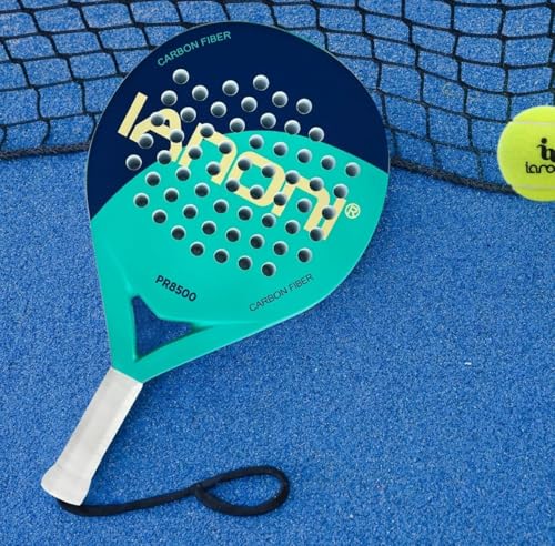 PADEL RACKET Paddle Racquet Full Carbon Fiber Light EVA Core Memory Foam with Bag