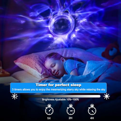 15 in 1 Astronaut Projector Light, Galaxy Star Night Light, Robot Projector Lamp Spaceman Starry Night Light, Timer & Remote Control, for Adult Kid's Bedroom Theater Living Ceiling Decor Best Gift