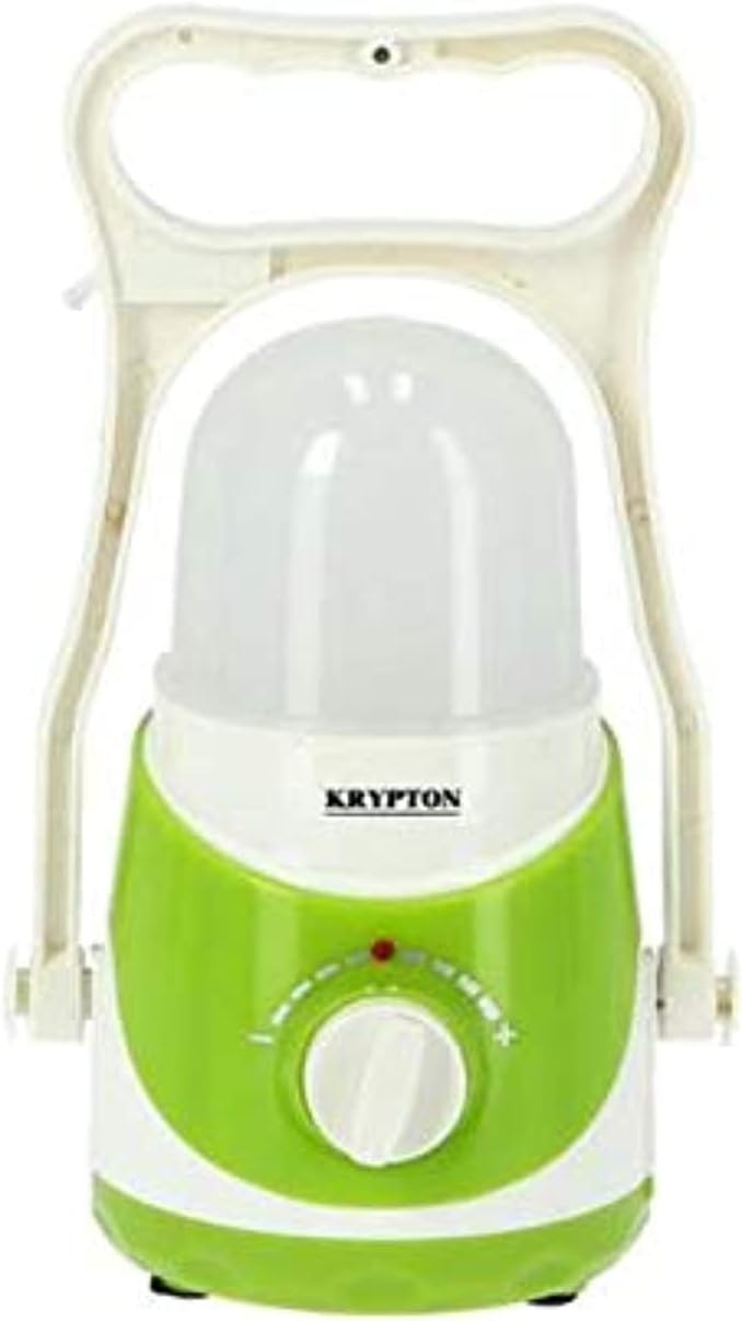 Krypton Rechargeable LED Emergency Light, Orange/White