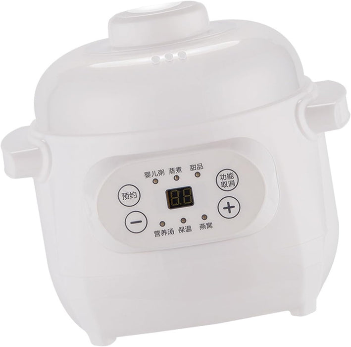 Cryfokt Electric Stew Cooker, Electric Ceramic Slow Cooker Versatile Convenient Use for Rice (UK Plug), Cryfoktxmzs0pg146-12
