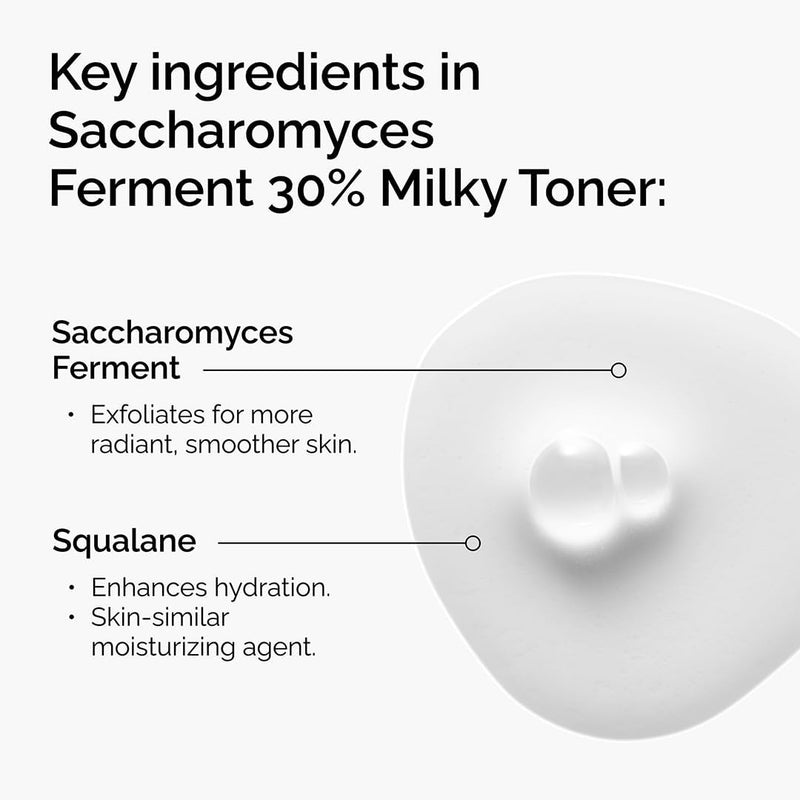 Saccharomyces Ferment 30% Milky Toner 100 ml