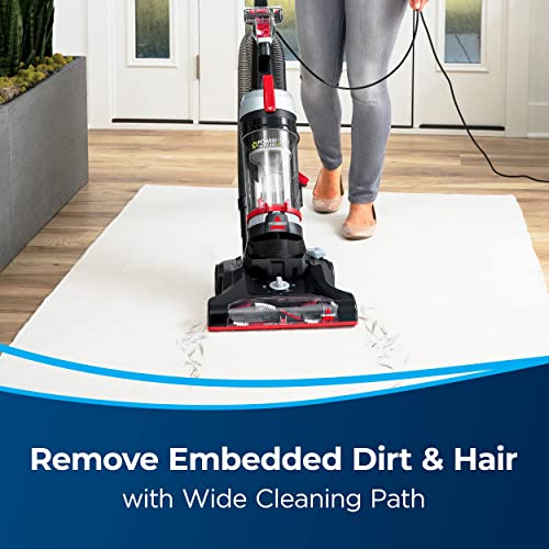 BISSELL PowerForce Helix Turbo 2110E – Powerful Suction with Multi-Cyclonic Technology, Lightweight Upright Vacuum for Pet Hair & Deep Cleaning | 2-Year BISSELL Warranty