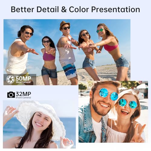 8849 Tank Pad Android 14 Tablet 10.95 inch, 21000mAh 5G Unlocked Tablet with Projector, 32GB??(2TB Expand) Waterproof Tablets for Adults, 32MP? Camera/66W Charger/Camping Light/WiFi/GPS/OTG