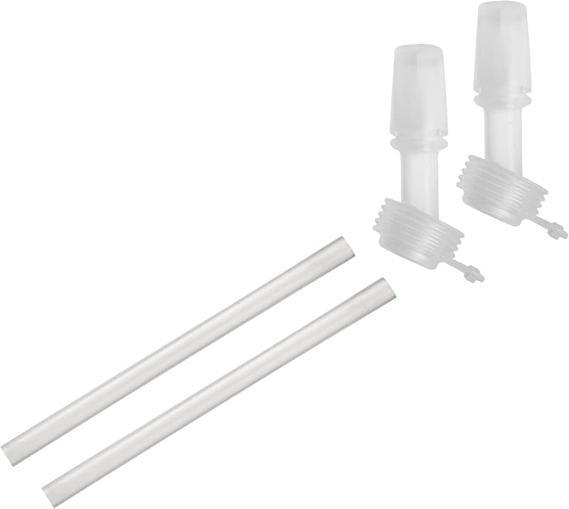 Water Bottle Eddy+ Kids Bite Valves and Straws Accessory, Clear, L - Single