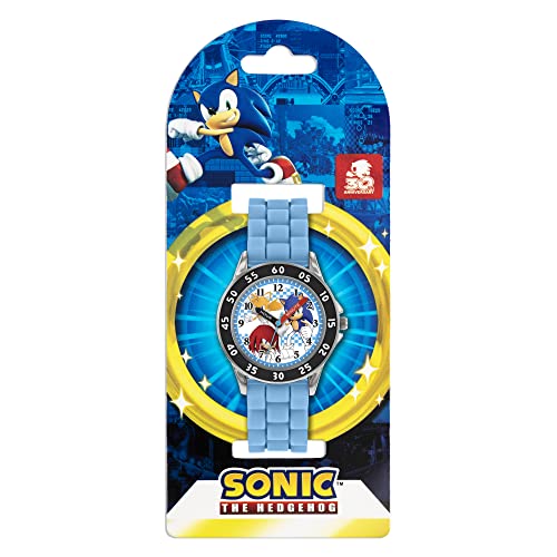 Sonic Boy's Analog Quartz Watch with Silicone Strap SNC9038