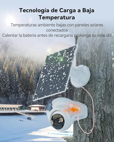 Imou 4G LTE Solar Security Camera, Surveillance Camera with 10000mAh Battery, Color Night Vision, Two-Way Audio, IP66, Low Temperature Charging, SIM and SD Card Included