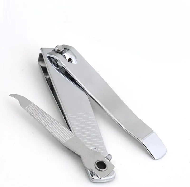 Saeed Arabzon™ Heavy Duty Stainless Steel Nail Clippers Nail Cutter Grooming Tool - Pack Of 1: Durable, Safe, Hygienic For–Kids, Men And Women, Clean And Smooth Cuts, Easy Home Manicure And Pedicure.