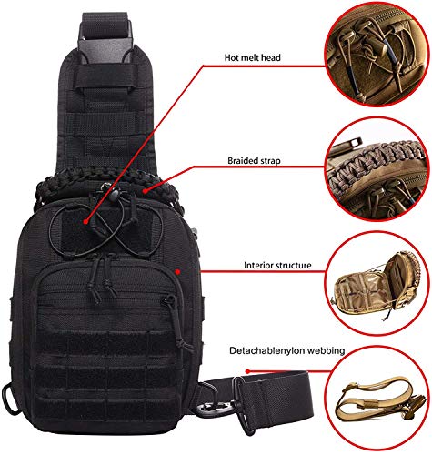 STARTAIKE Tactical Bag Pack Range Shoulder Backpack Range Bag 1050D