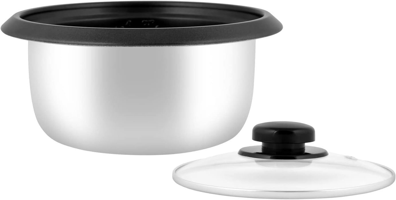 Prestige Rice Cooker, 1.2 Ltr, Stainless Steel Body, Auto Power Off And Keep Warm Function -PR7501"Min 1 year manufacturer warranty"