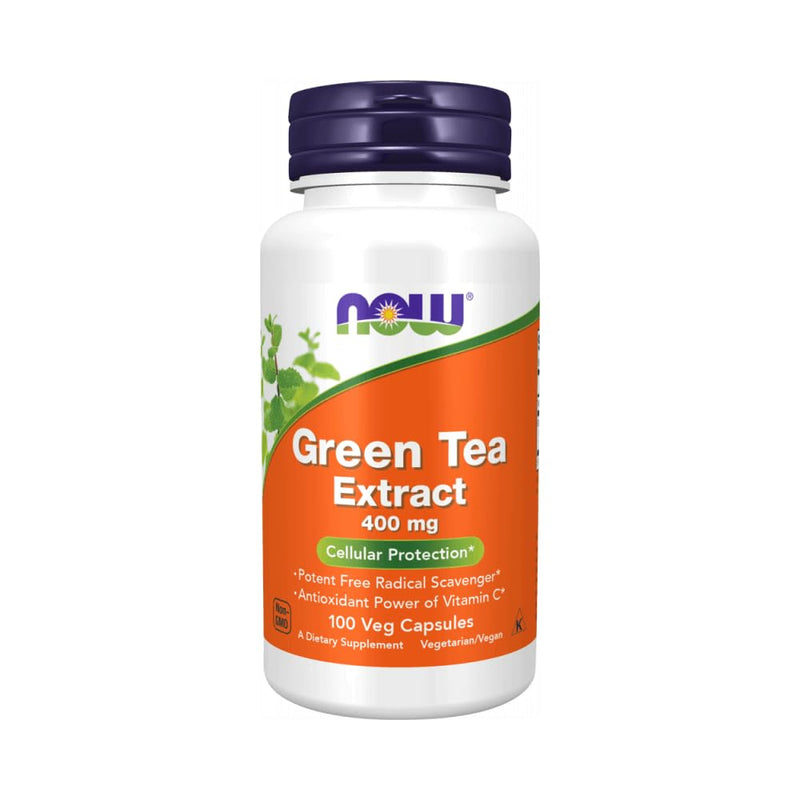 NOW Foods Green Tea Extract 400mg Caps 100's