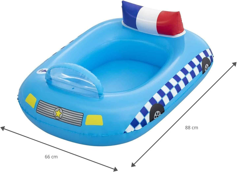Bestway Funspeakers Police Car Baby Boat 97X74Cm