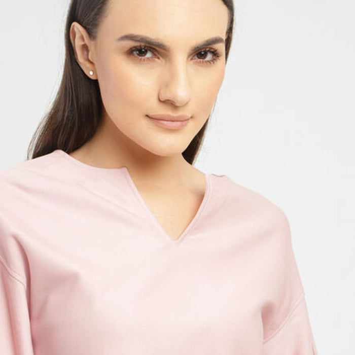 Levi's Womens Penny V Neck Pleated Top T-Shirt