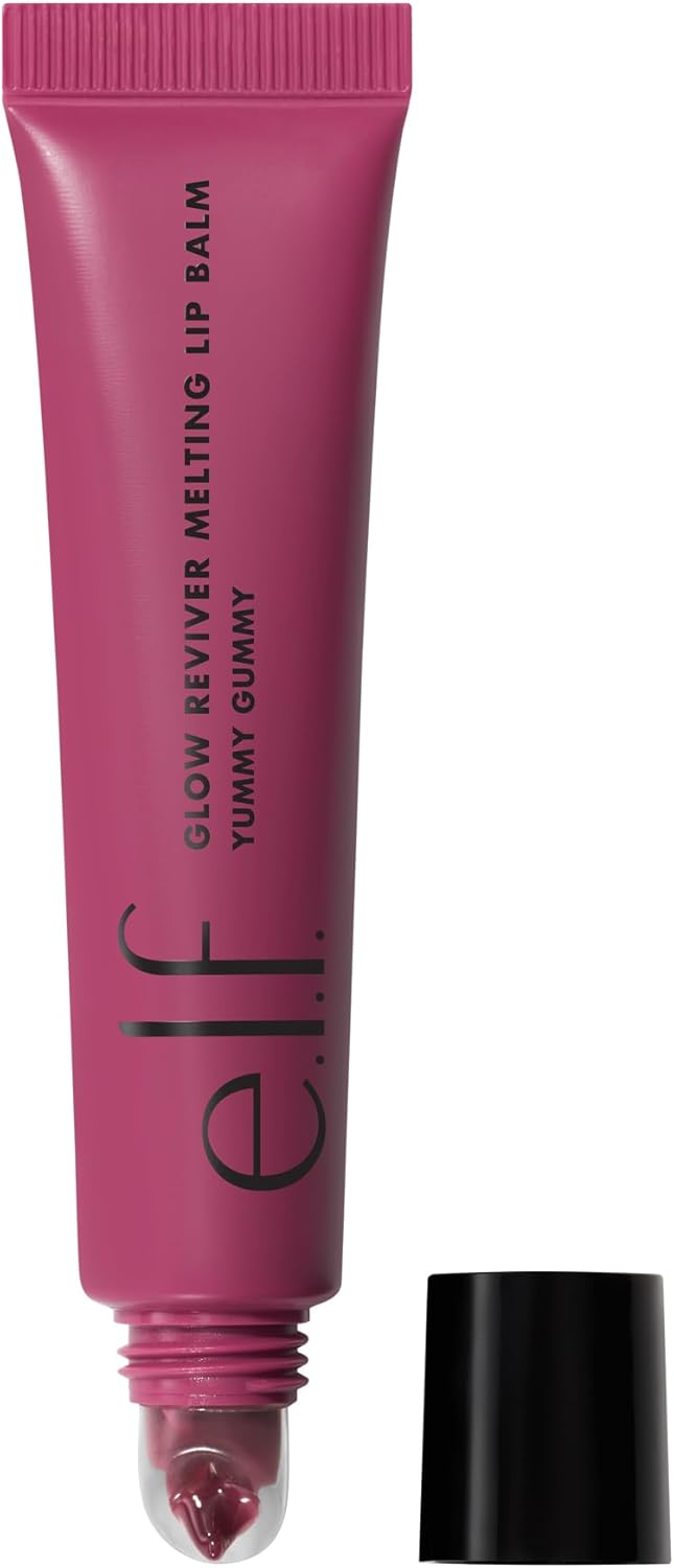 Glow Reviver Melting Lip Balm, Hydrating Tinted Lip Balm For A Glossy Finish & Soft, Supple Lips, Vegan & Cruelty-Free, Yummy Gummy - Gummy