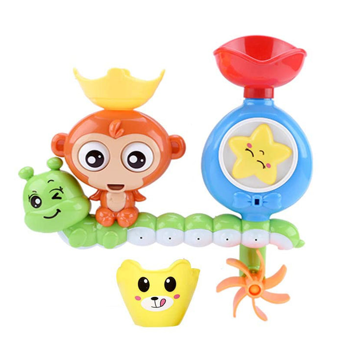 Baby Bath Toy for Toddlers 2 3 4 5 Years Baby Kids Boys and Girls,Bathtub Toy - Spinning Gear and Googly Eyes for Toddler or Baby Bath Time Sensory Development,Bath Tub Toys for Kids Baby