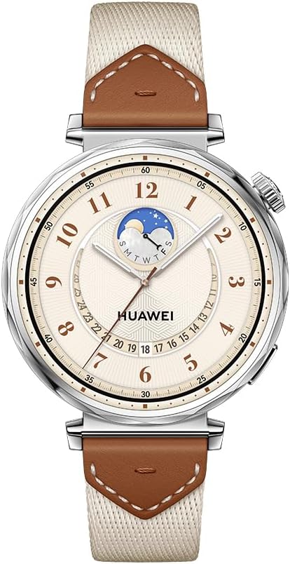 WATCH GT5 41mm Smartwatch, upto7 Days Battery Life,Sharp-Edged Design Watch, Health Tracking, iOS & Android Compatible, 3 Months HUAWEI Care+, Brown