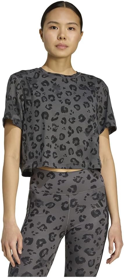 Women Workout Essentials T-Shirt Shine - Grey
