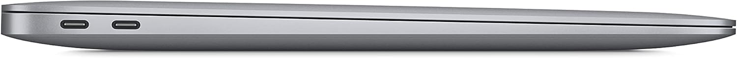 Apple 2020 MacBook Air Laptop: Apple M1 Chip, 13â€ Retina Display, 8GB RAM, 256GB SSD Storage, Backlit Keyboard, FaceTime HD Camera, Touch ID. Works with iPhone/iPad; Space Gray ; Arabic/English