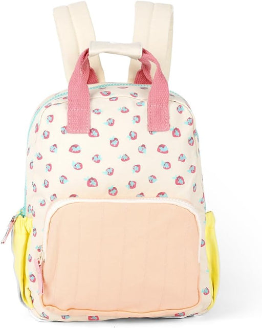 Toddler Backpack for Girls Boys, Cute Cartoon Plush Kids Mini School Bag, Lightweight Preschool Daypack for Travel, Nursery, Kindergarten 2-6 Years - Mustard