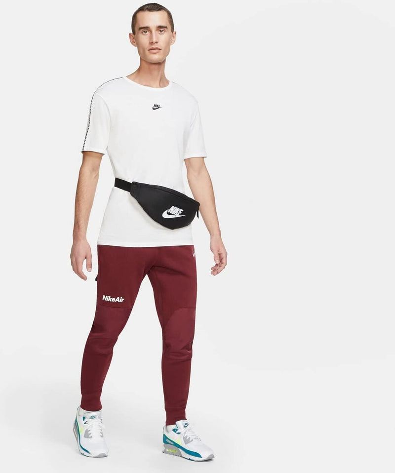 Nike Heritage Waist Packs For Unisex Black/Black/(White) 1Size