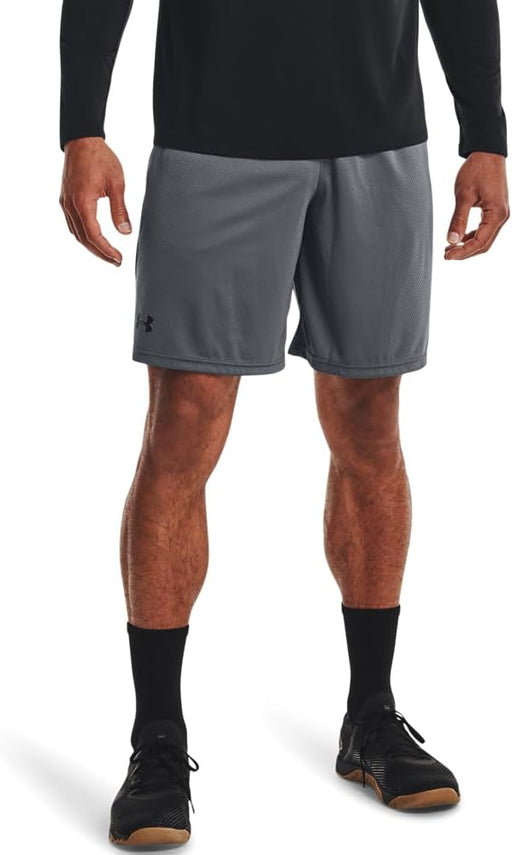 Mens Tech Mesh Sport Shorts - Pitch Gray / / Black