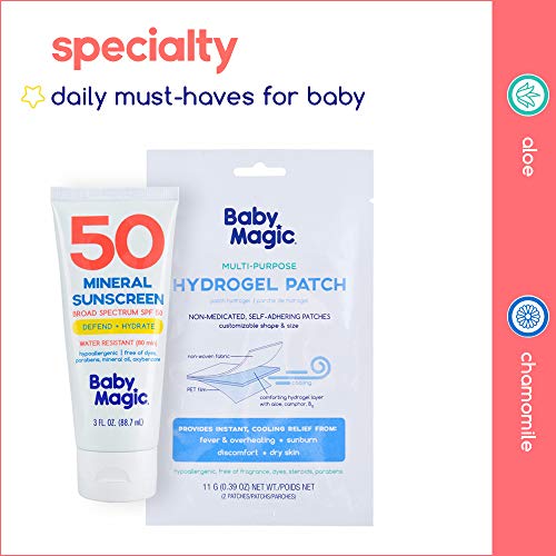 Baby Magic Cologne Hypoallergenic & Alcohol Free Free of Parabens, Phthalates, Sulfates and Dyes Fresh Floral Scent 7 Fl Oz, 7 Fl Oz (Pack of 1)
