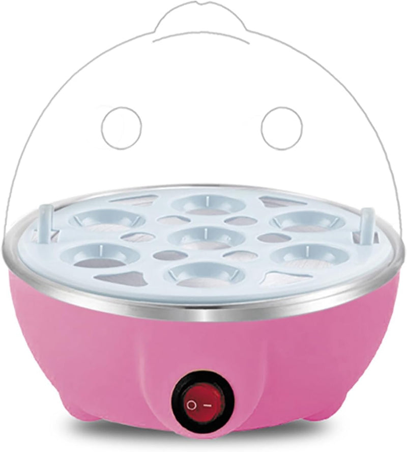 Multifunctional Egg Boiler, Household Egg Cooker, Steam Surround/fast Heating, Anti-dry heating prevention, Suitable for Steaming Eggs, Buns, Corn And Sweet Potatoes,three,Yellow