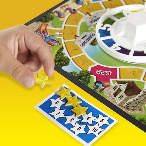 The Game of Life Junior Board Game for Younger Kids | Ages 5 and Up | 2-4 Players | Family Games for Preschoolers | Kids Gifts