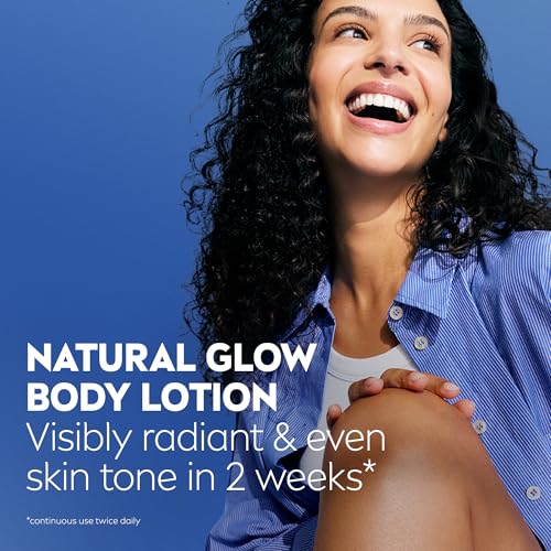 NIVEA Body Lotion for Normal to Dry Skin, Natural Glow, with Vitamin C and UV Filter, Moisturizes and Evens Skin Tone, 625ml