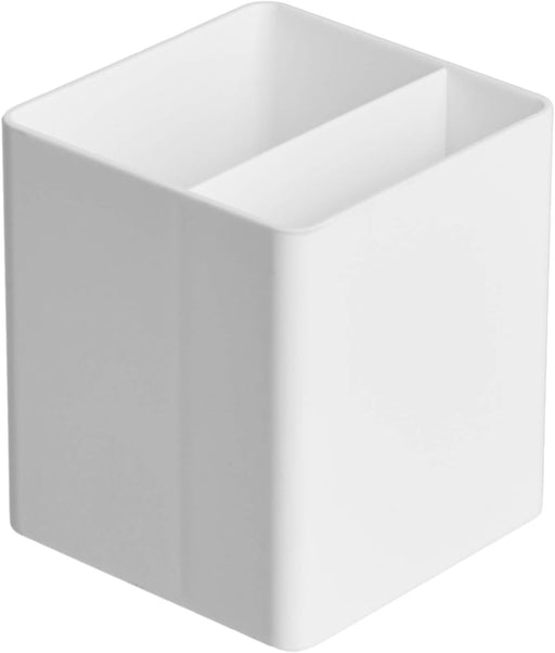 Amazon Basics Plastic Organizer - Pen Cup, White