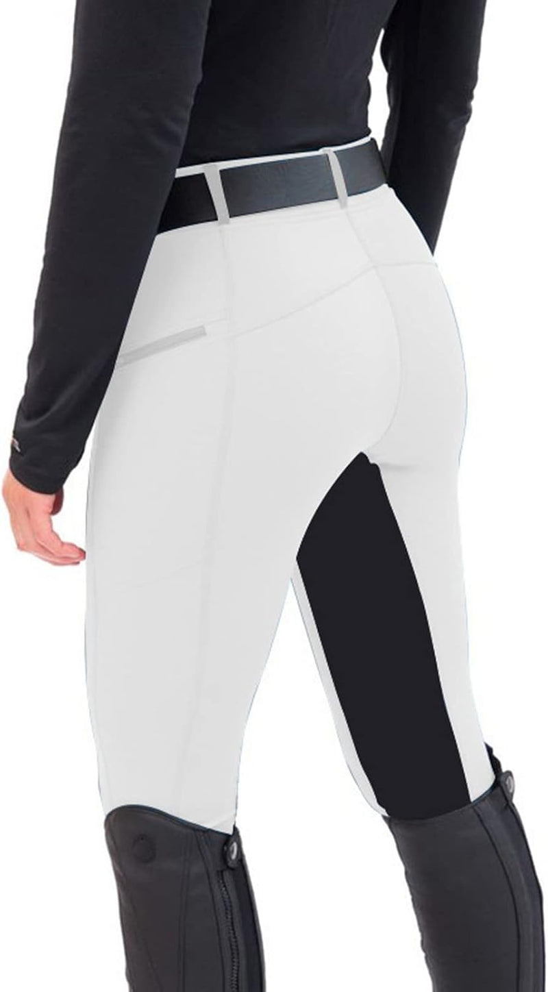 Fashion Women's Equestrian Pants Ladies Horse Riding Tights High Waist Elastic Equestrian Trousers Leggings Gym Yoga Leggings