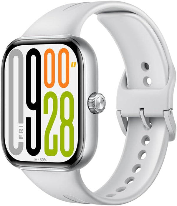 Xiaomi Redmi Watch 5 Active Matte Silver|Smartwatch| 2.0" LCD display, Long battery life, Bluetooth calling, Noise reduction, Health tracking, 5ATM waterproof, 18 days battery life